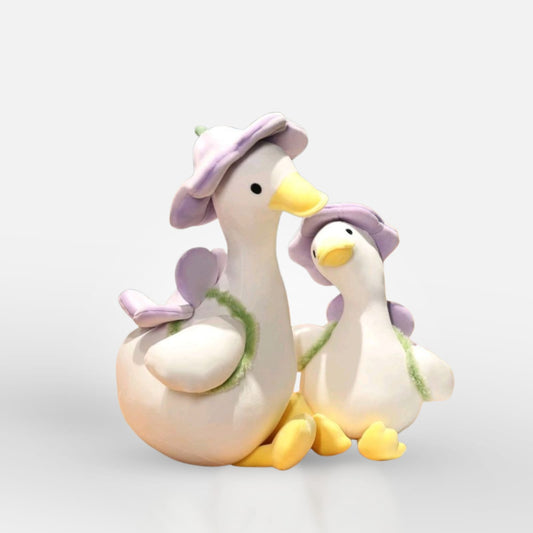 Blossom Duck Plush – Kawaii Flower Duck