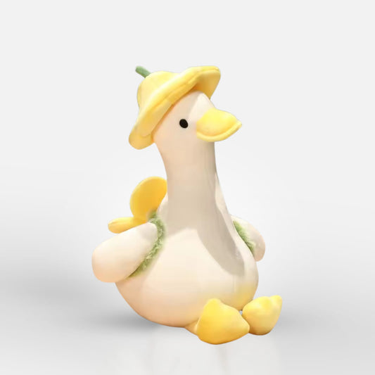 Blossom Duck Plush – Kawaii Flower Duck